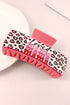 Mama Letter Print Large Graphic Hair Claw Clip