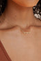 Mama Script Word Pendant Minimalist Chain Necklace