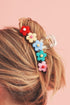 Matte Finish Acrylic Flower Petal Hair Claw Clip