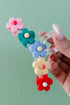 Matte Finish Acrylic Flower Petal Hair Claw Clip