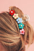 Matte Finish Acrylic Flower Petal Hair Claw Clip