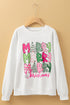 Merry Christmas Tree Graphic Holiday Pullover Sweatshirt