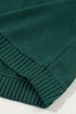 Merry Graphic Drop Shoulder Knit Turtleneck Sweater