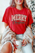 Merry Graphic Print Crew Neck T-Shirt