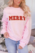 Merry Graphic Pullover Sweatshirt