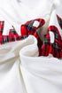 Merry Plaid Graphic Crew Neck Sweatshirt