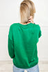 Merry Plaid Graphic Crew Neck Sweatshirt