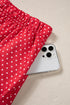 Merry Polka Dot Long Sleeve Top Short Set