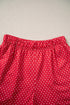 Merry Polka Dot Long Sleeve Top Short Set