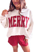 Merry Polka Dot Long Sleeve Top Short Set