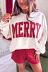 Merry Polka Dot Long Sleeve Top Short Set