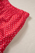 Merry Polka Dot Long Sleeve Top Short Set