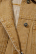 Metal Button Front Collared Long Sleeve Western Jacket