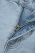 Mid Rise Ankle Length Distressed Denim Skinny Jeans