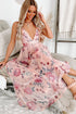 Midnight Jasmine Pleated Maxi Dress