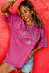 Mineral Wash America Graphic Pure Cotton Tee