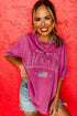 Mineral Wash America Graphic Pure Cotton Tee