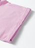 Mineral Wash Drop Shoulder Raw Edge Loose Cotton Tee