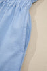 Mineral Wash Elastic Waist Pocket Tank Mini Dress