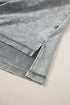 Mineral Wash Exposed Seam Drop Shoulder Oversized Tee