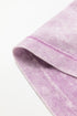 Mineral Wash Exposed Seam Drop Shoulder Oversized Tee