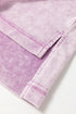 Mineral Wash Exposed Seam Drop Shoulder Oversized Tee