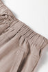 Mineral Wash Exposed Seam Wide Leg Cargo Pants