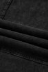 Mineral Wash Exposed Seam Wide Leg Cargo Pants