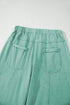 Mineral Wash Exposed Seam Wide Leg Cargo Pants