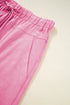 Mineral Wash Exposed Seam Wide Leg Cargo Pants