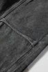 Mineral Wash Lace Up Raw Hem Wide Leg Pants