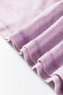 Mineral Wash Patchwork Drop Sleeve Relaxed Tee