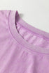Mineral Wash Pocketed H Line Long T Shirt Dress