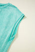 Mineral Wash Pocketed H Line Long T Shirt Dress