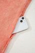 Mineral Wash Pocketed H Line Long T Shirt Dress