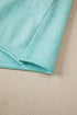 Mineral Wash Raglan Sleeve Boxy Fit Cropped Tee