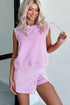 Mineral Wash Tank Top Split Skirt Two Piece Dress
