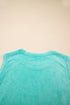 Mineral Wash Tank Top Split Skirt Two Piece Dress