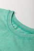 Mineral Wash Vintage Floral Patchwork Mini T Shirt Dress