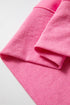 Mineral Washed V Neck Bracelet Sleeve Relaxed Fit T Shirt