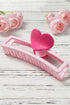 Minimalist Matte Finish Heart Silhouette Everyday Hair Claw