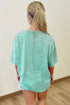 Minimalist Mineral Washed Pure Cotton Casual Tee