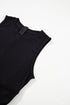 Minimalist Sleeveless Cinched Waist Wide Leg Jumpsuit