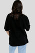 Minimalist Solid Mock Neck Cotton Stretch Tee