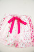 Mixed Floral Print Satin Long Sleeve Pajama Set