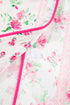 Mixed Floral Print Satin Long Sleeve Pajama Set