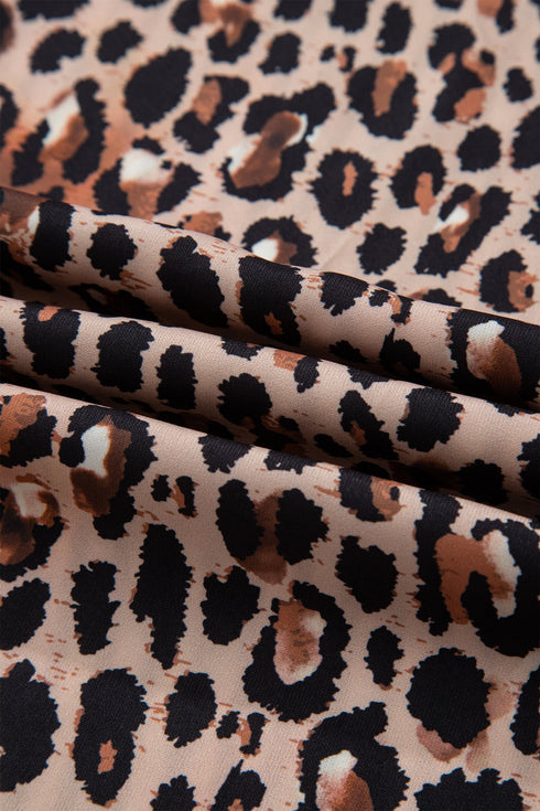 Mixed Pattern Button Front Long Sleeve Shirt