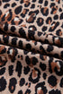 Mixed Pattern Button Front Long Sleeve Shirt