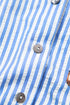 Mixed Pattern Button Front Long Sleeve Shirt
