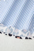 Mixed Pattern Contrast Sleeve Button Down Shirt
